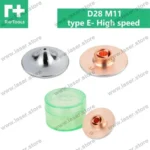 Raytools Flat Double Layer High Speed Laser Nozzle D28 M11